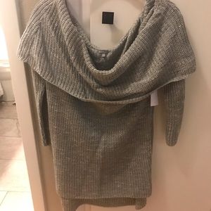 Off the shoulder sweater